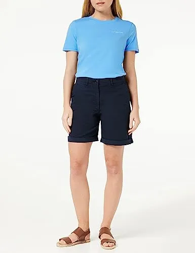 Tommy Hilfiger shorts donna 42 blu Desert Sky cotone