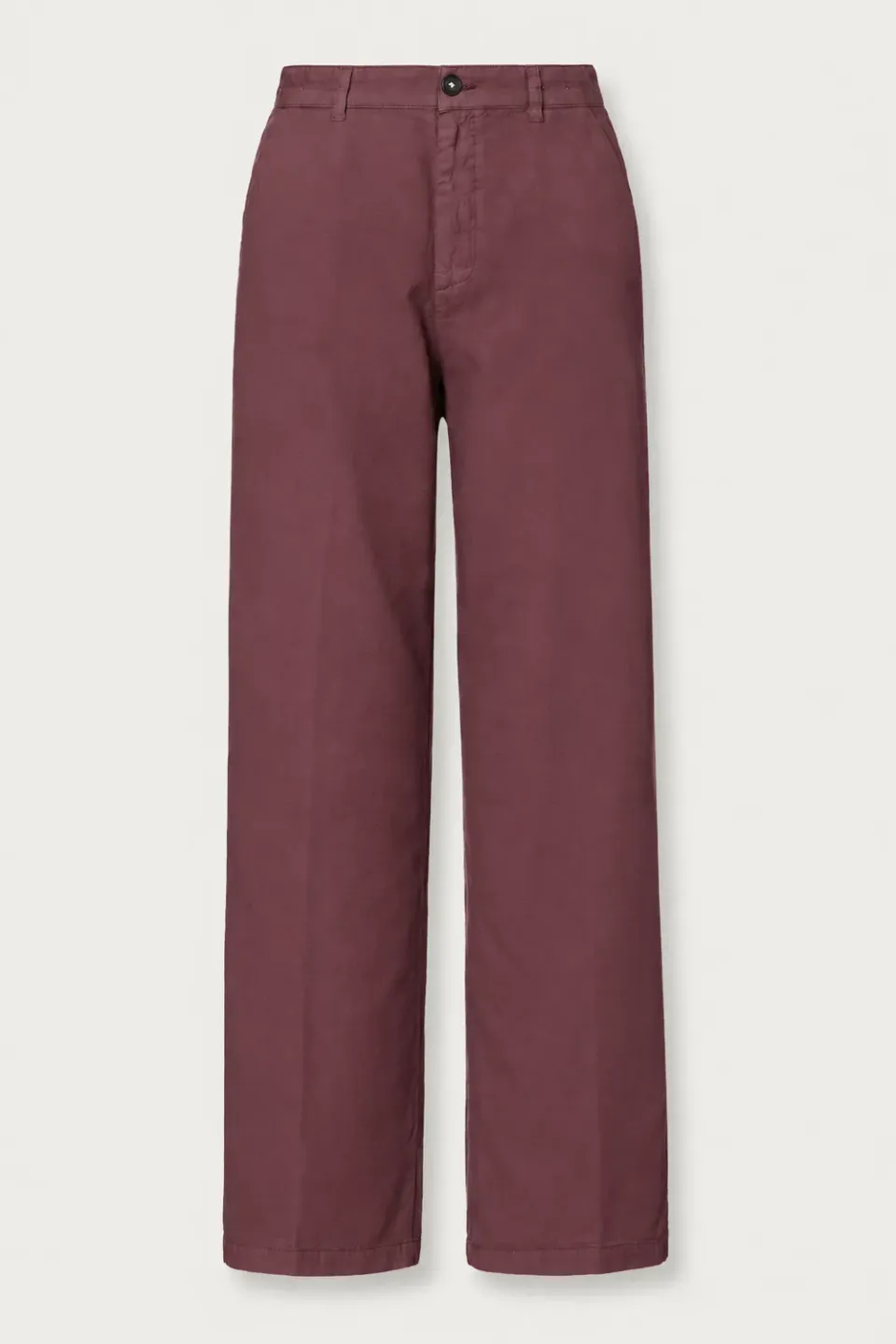 Massimo Alba Lois pantaloni donna rose brown cotone