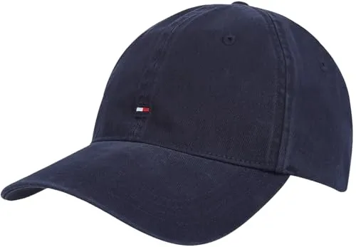 Tommy Hilfiger Essential Flag cappellino donna cotone rosa