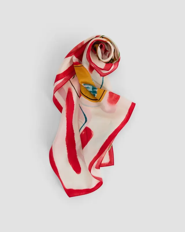 Sportscraft Bliss sciarpa donna seta 60x60