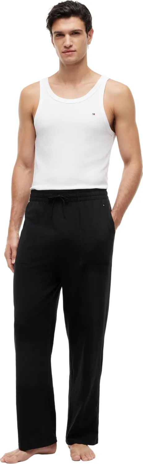 Tommy Hilfiger Jersey Pj Pant Pantalone Pigiama Uomo M nero