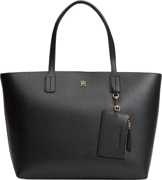 Tommy Hilfiger TH Icon Tote AW0AW18724 borsa donna nera