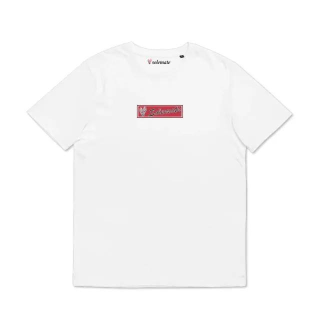 Solemate Chicago Box Logo t-shirt bianca cotone organico