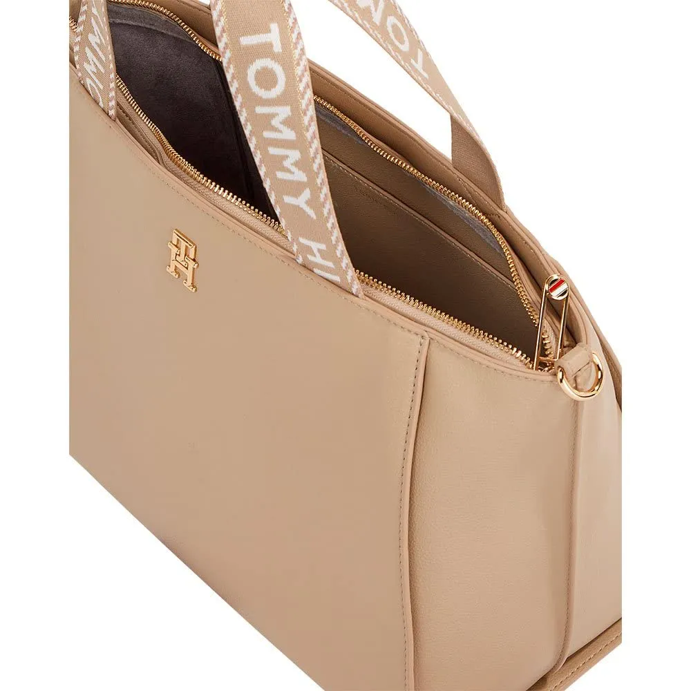 Tommy Hilfiger Tommy Life Tote AW0AW14469 borsa donna beige
