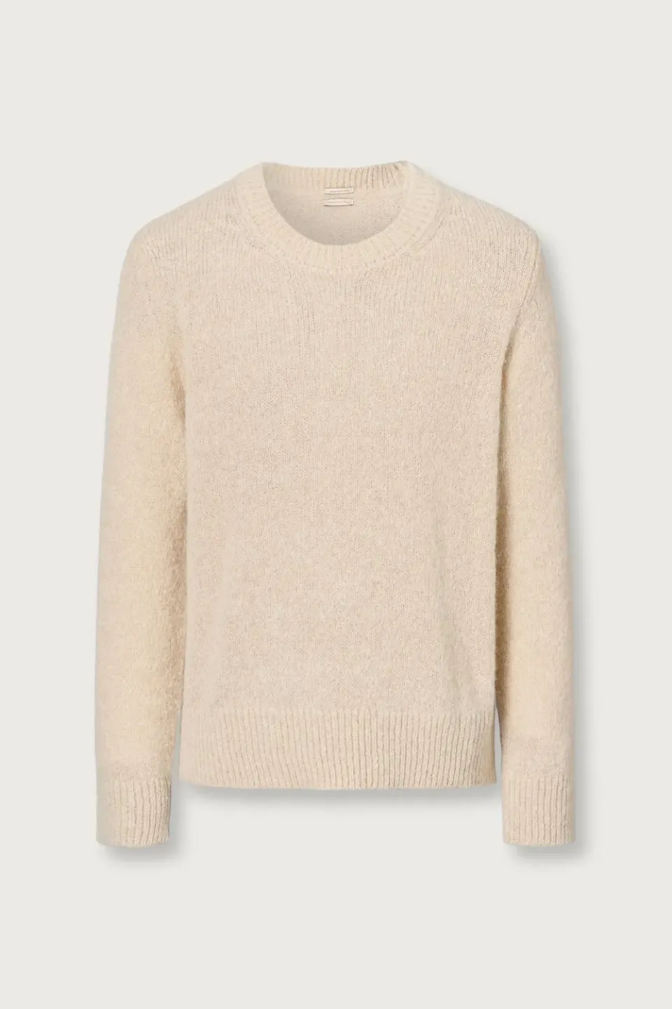 Massimo Alba Bruce maglia girocollo magnolia baby alpaca