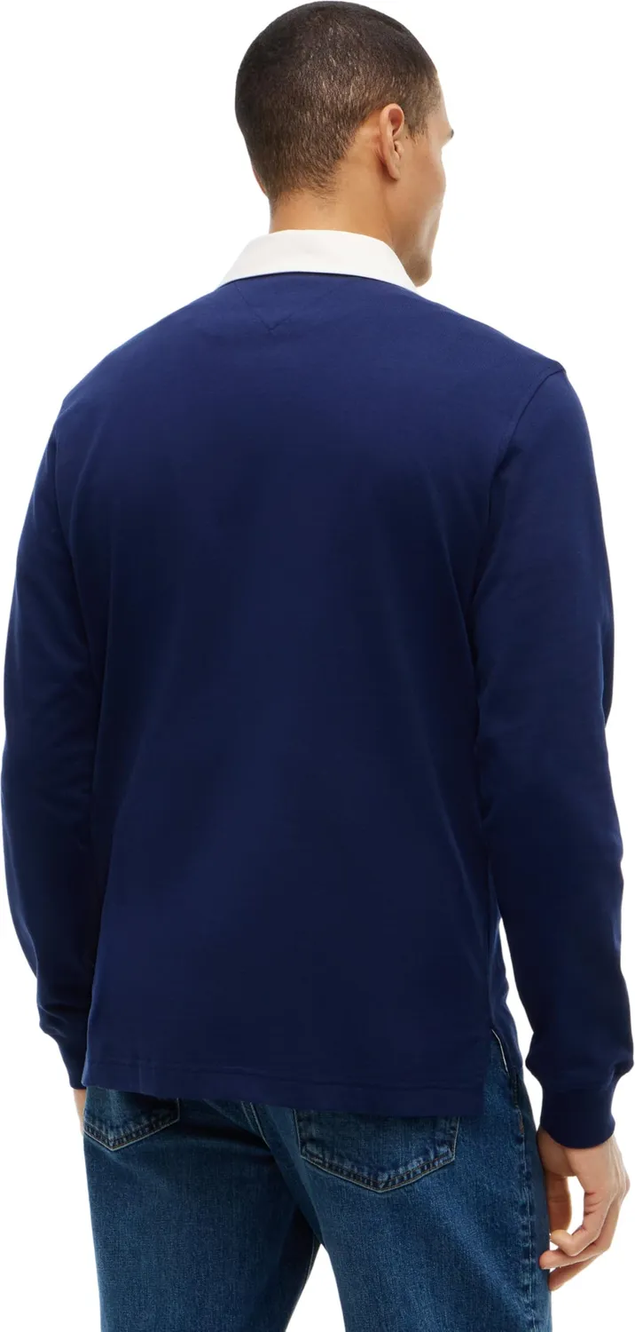 Tommy Hilfiger Essential Solid Rugby MW0MW44969 felpa uomo M