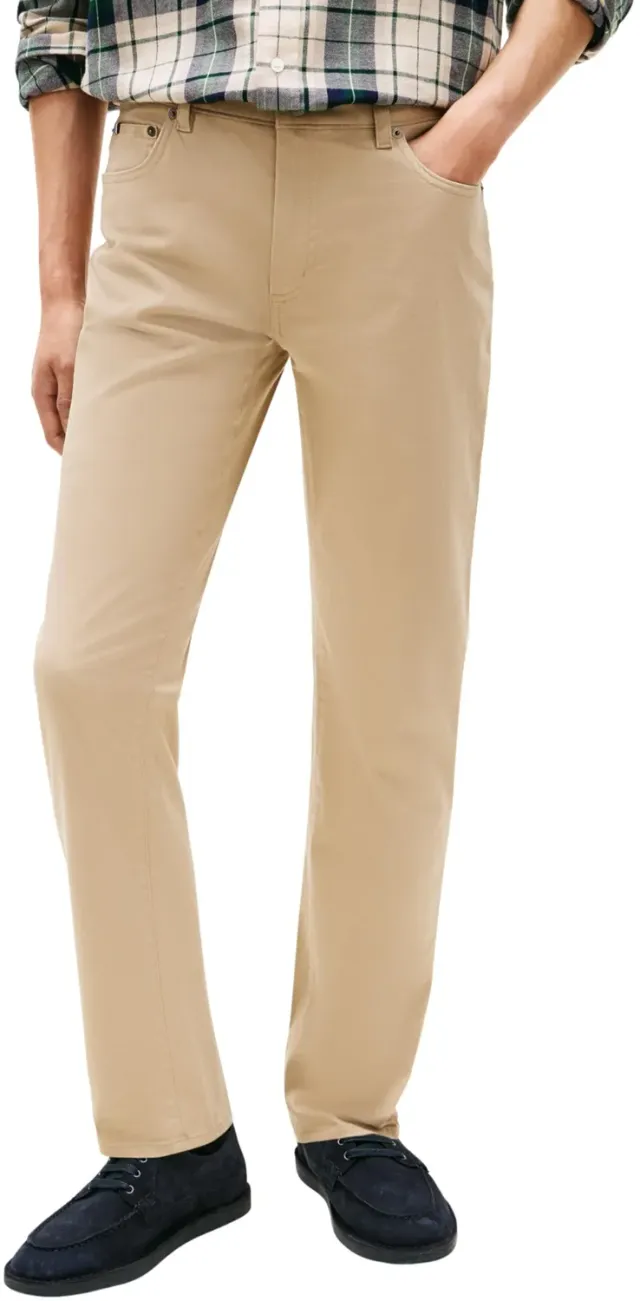 Tommy Hilfiger 5 tasche pantaloni uomo chino blu