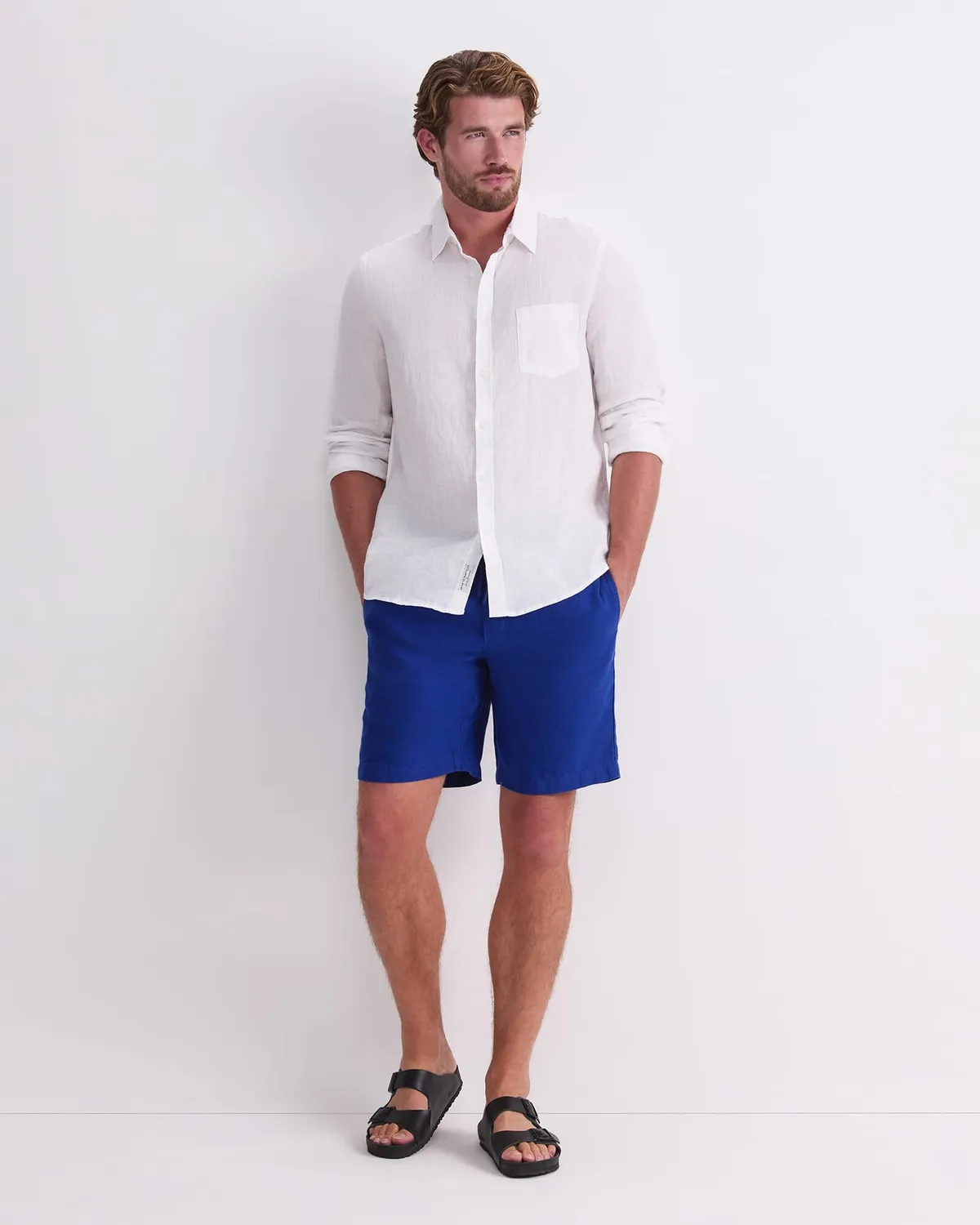 Sportscraft Caffery shorts lino con coulisse