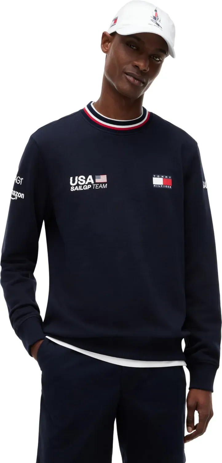 Tommy Hilfiger Sailgp Crewneck Felpa Uomo XXL Grafica