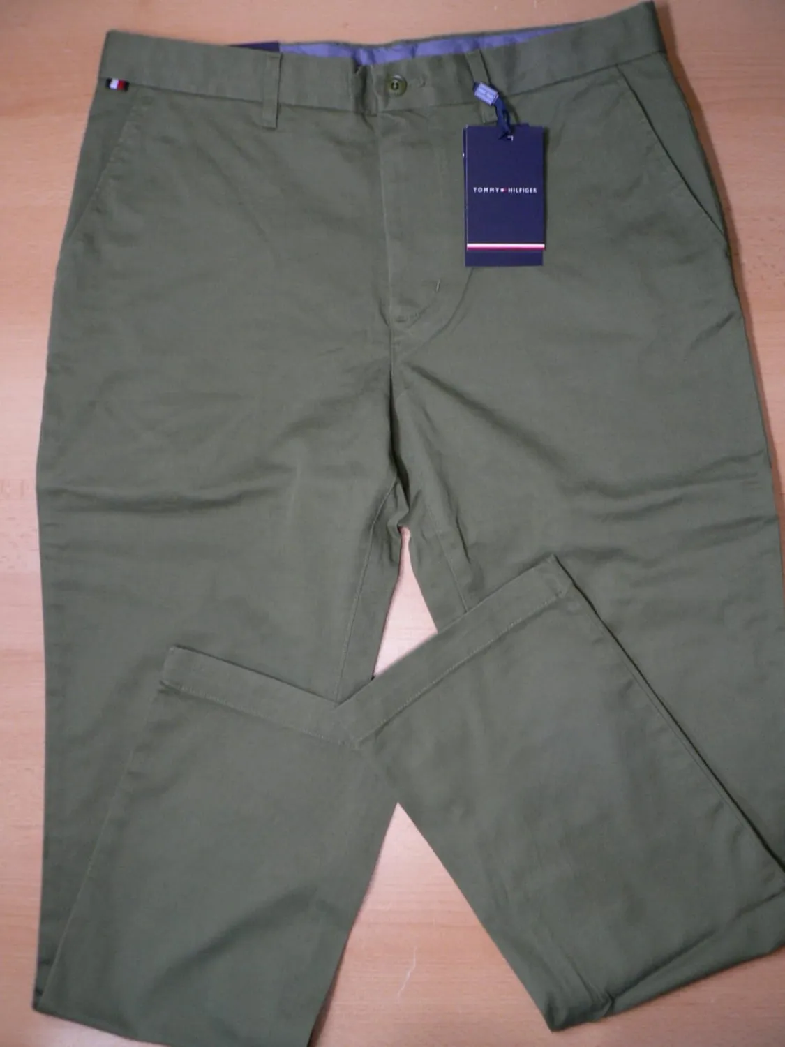 Tommy Hilfiger Denton 1985 MW0MW25964 chino uomo 36W/32L pima