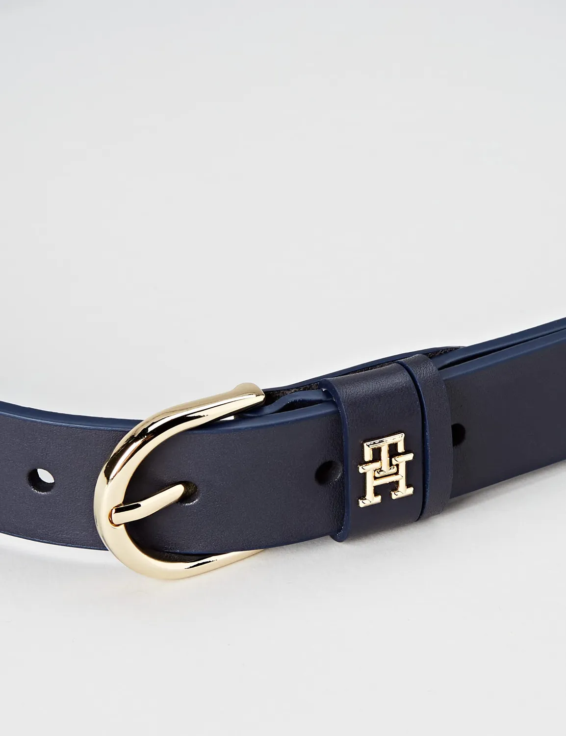 Tommy Hilfiger TH Timeless 2.5 Cintura Donna AW0AW14244 Fibbia Logo