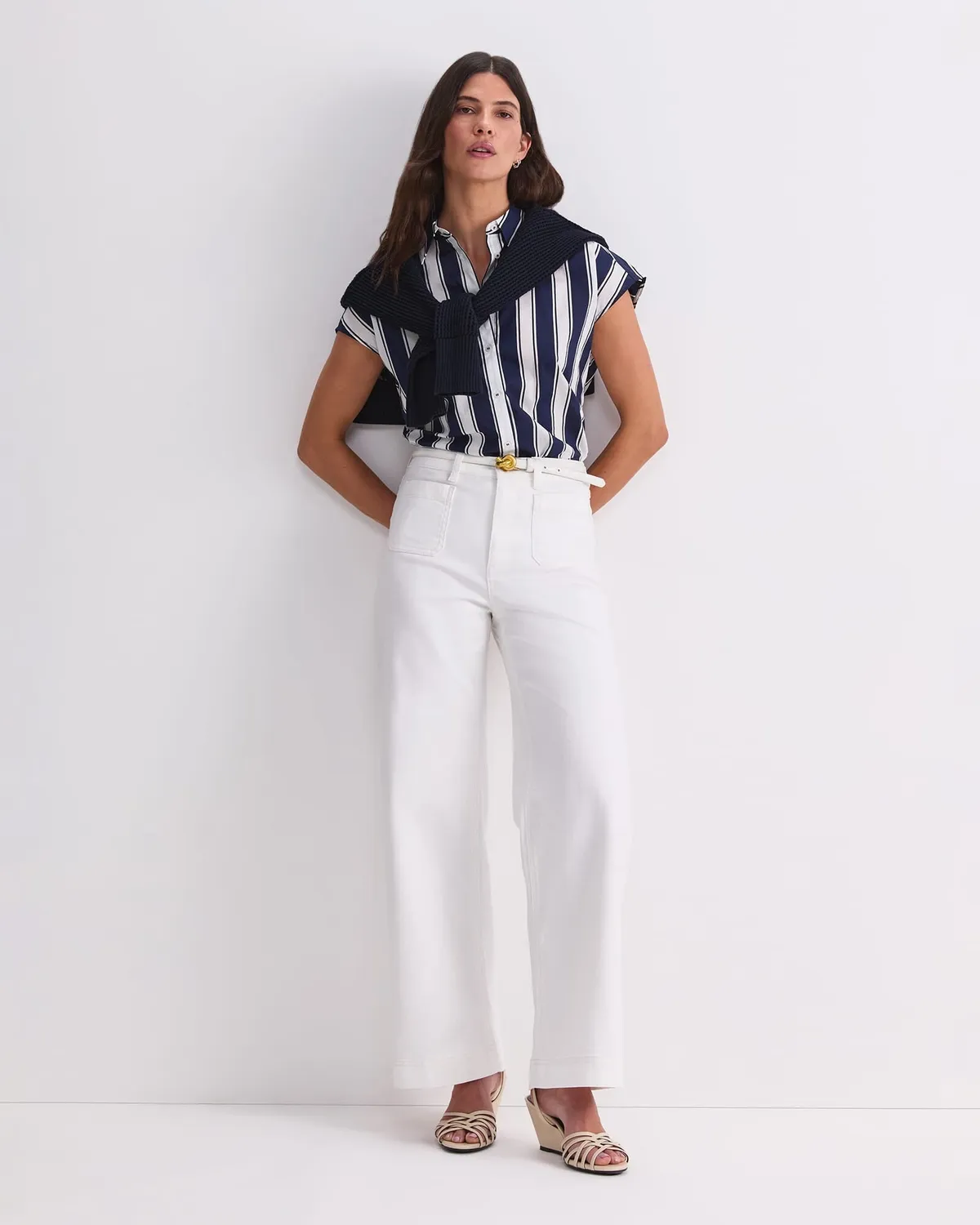 Sportscraft Lily Voile camicia cotone manica corta