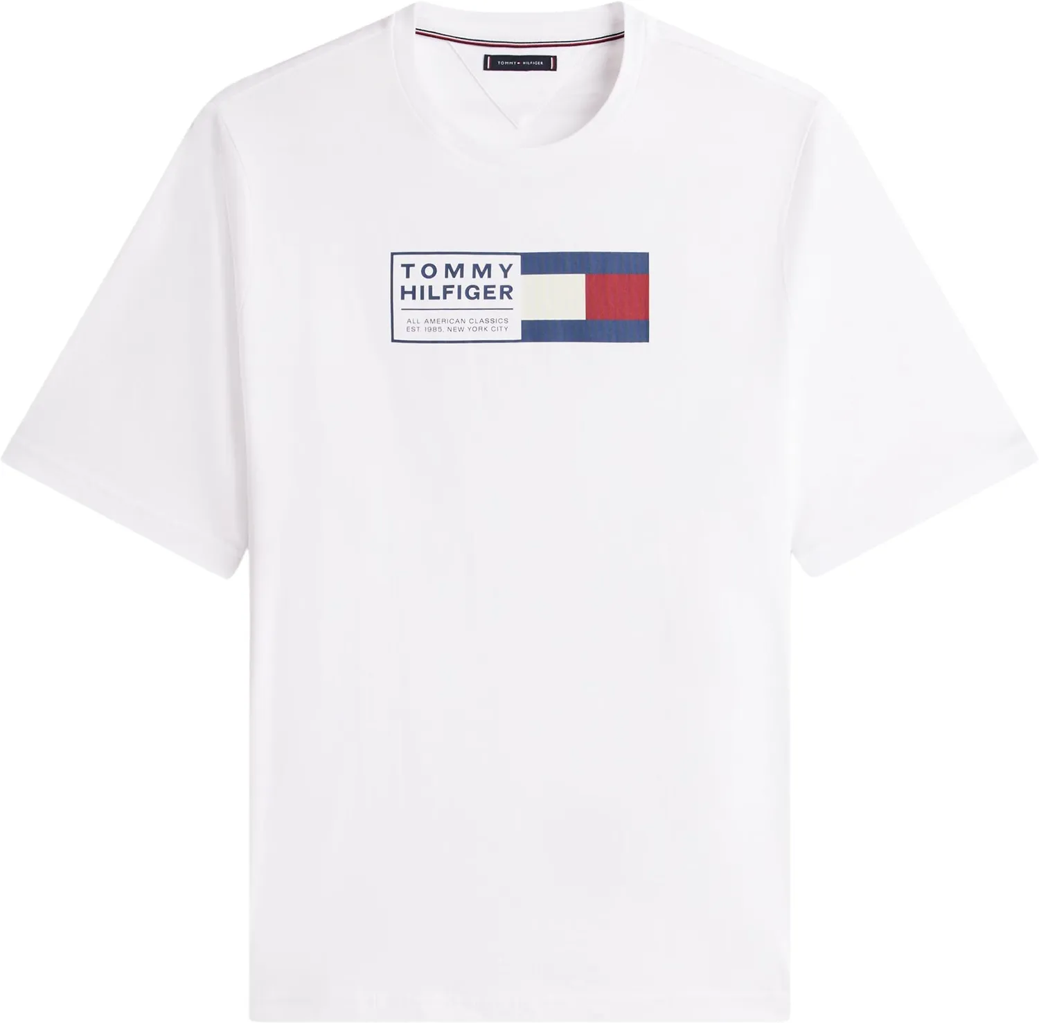Tommy Hilfiger Brand Love MW0MW42366 maglietta uomo bianca