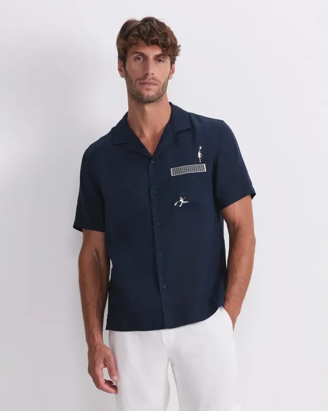 Sportscraft Club camicia donna lino manica corta