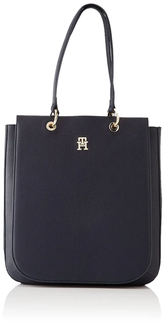 Tommy Hilfiger Emblem Work Tote borsa space blue