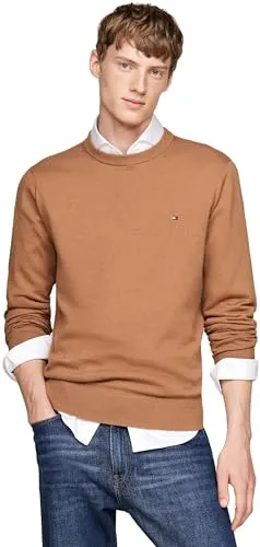 Tommy Hilfiger Crew Neck maglione beige 3XL girocollo