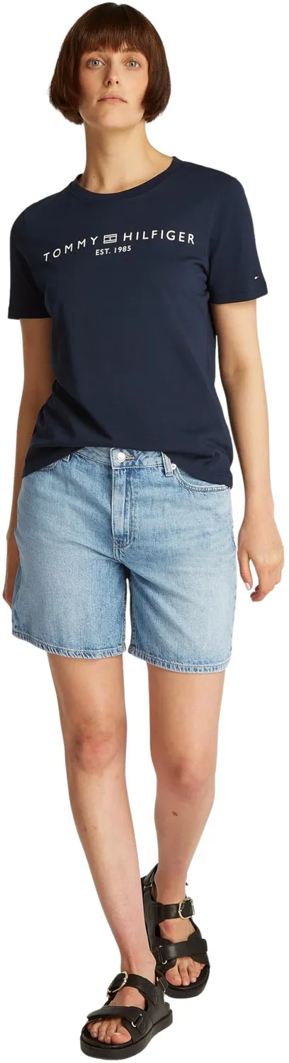 Tommy Hilfiger DNM Straight Short Pantaloncini Donna 32W