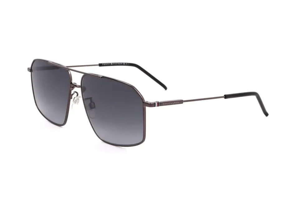 Tommy Hilfiger occhiali da sole unisex preppy metallo leggeri