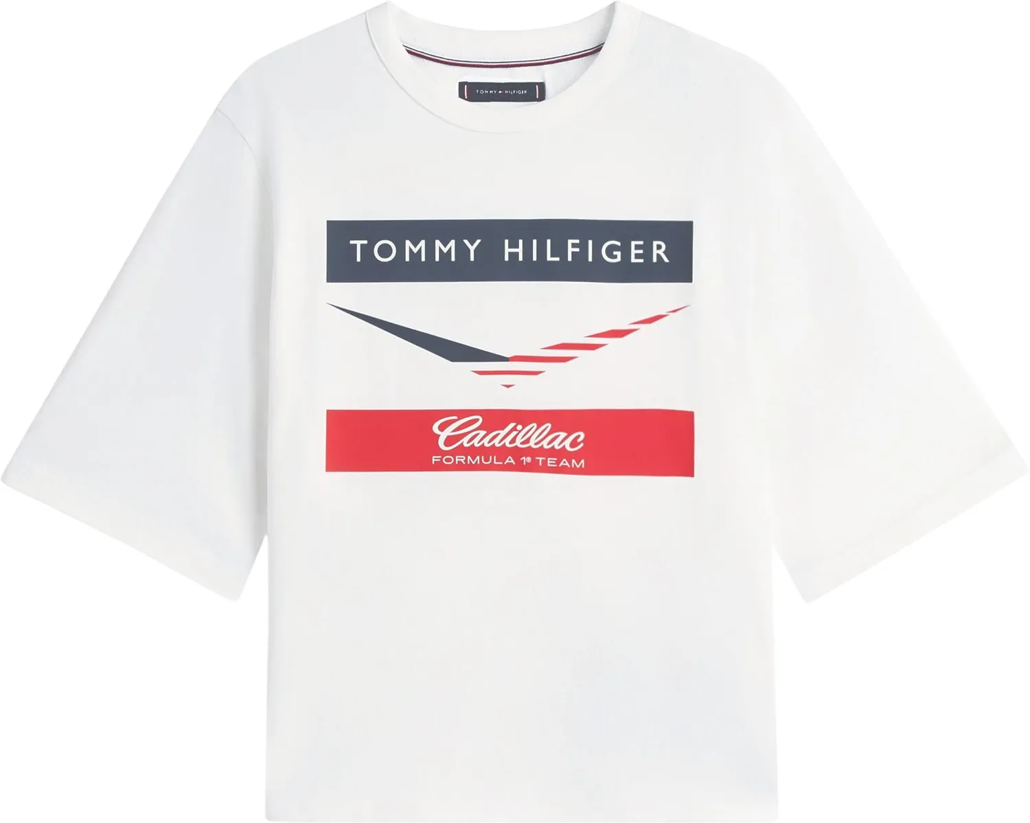 Tommy Hilfiger TH X Cadillac F1 t-shirt donna XXL Chevron