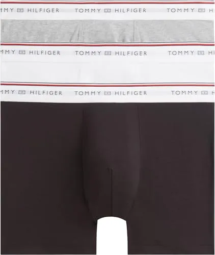 Tommy Hilfiger UM0UM03978 boxer uomo 3 pezzi cotone elastico
