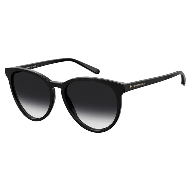 Tommy Hilfiger TH 1724/S occhiali sole donna acetato nero