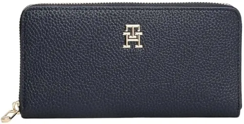Tommy Hilfiger Emblem Large portafoglio donna blu