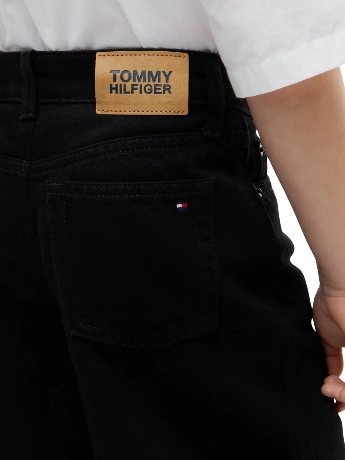 Tommy Hilfiger Mabel jeans nera bambina 14 anni