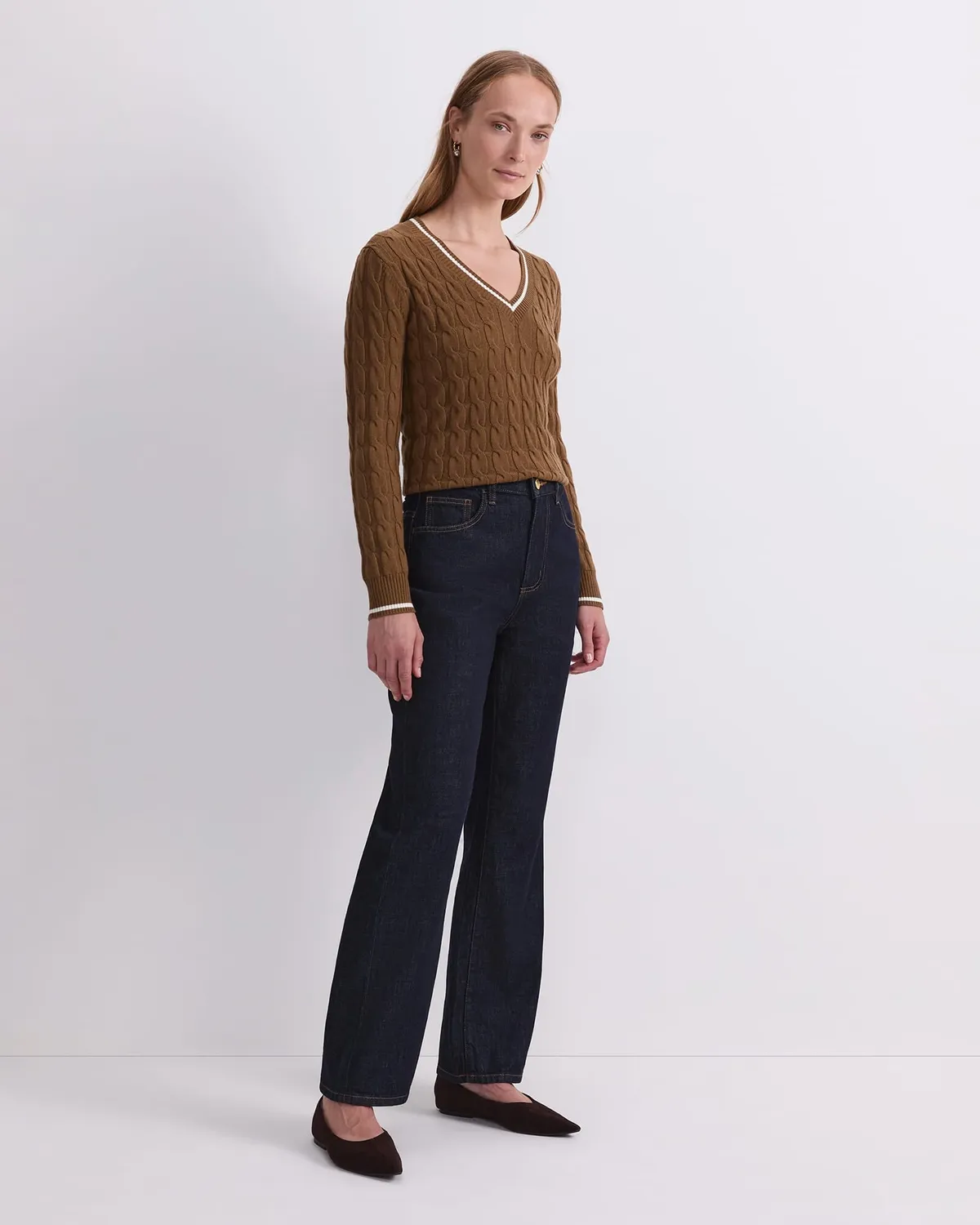 Sportscraft Simmi jeans dritti vita alta indaco