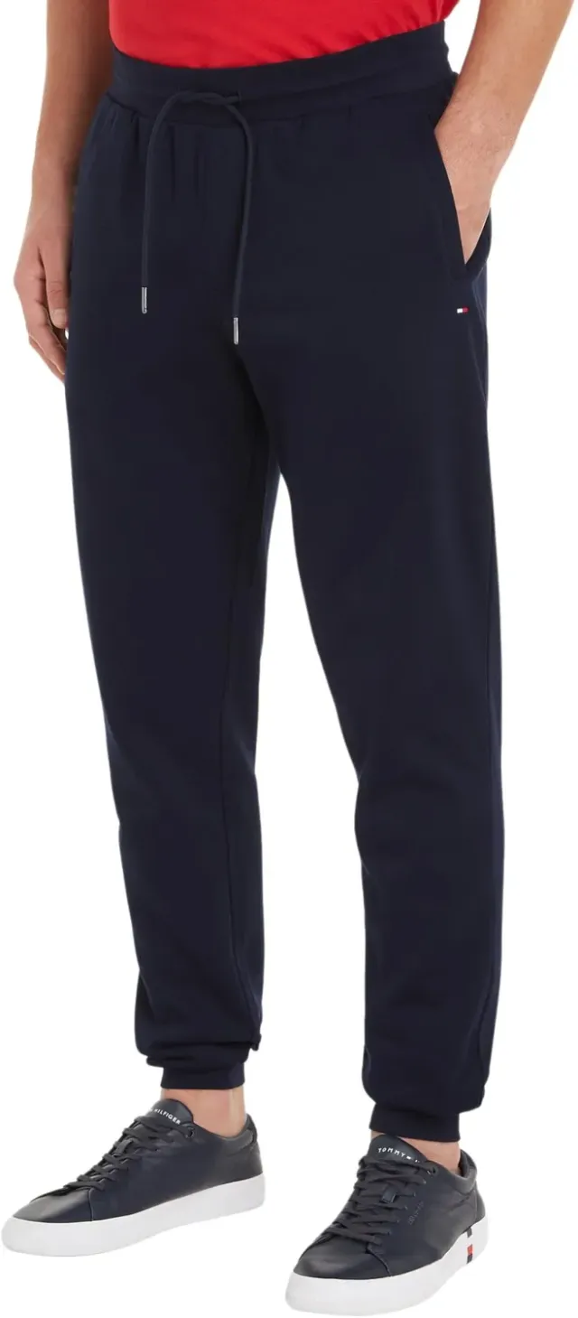 Tommy Hilfiger Flag Logo jogging uomo felpa blu XS