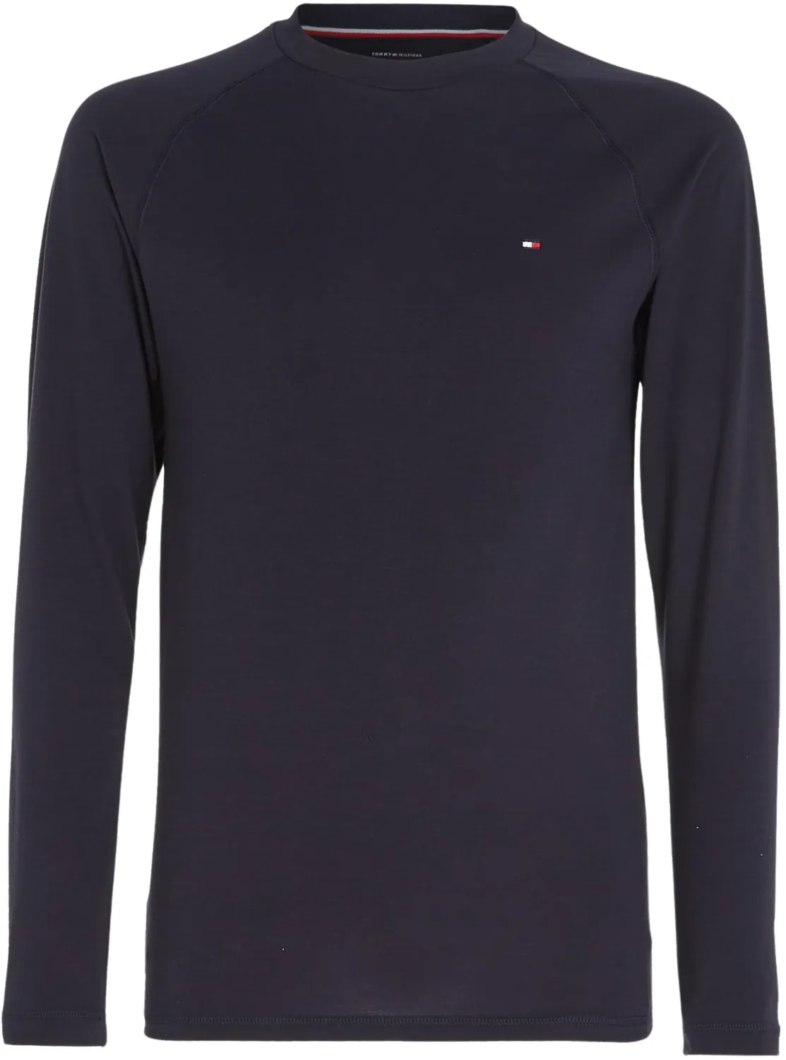 Tommy Hilfiger T-Shirt Uomo Maniche Lunghe M Blu Desert Sky