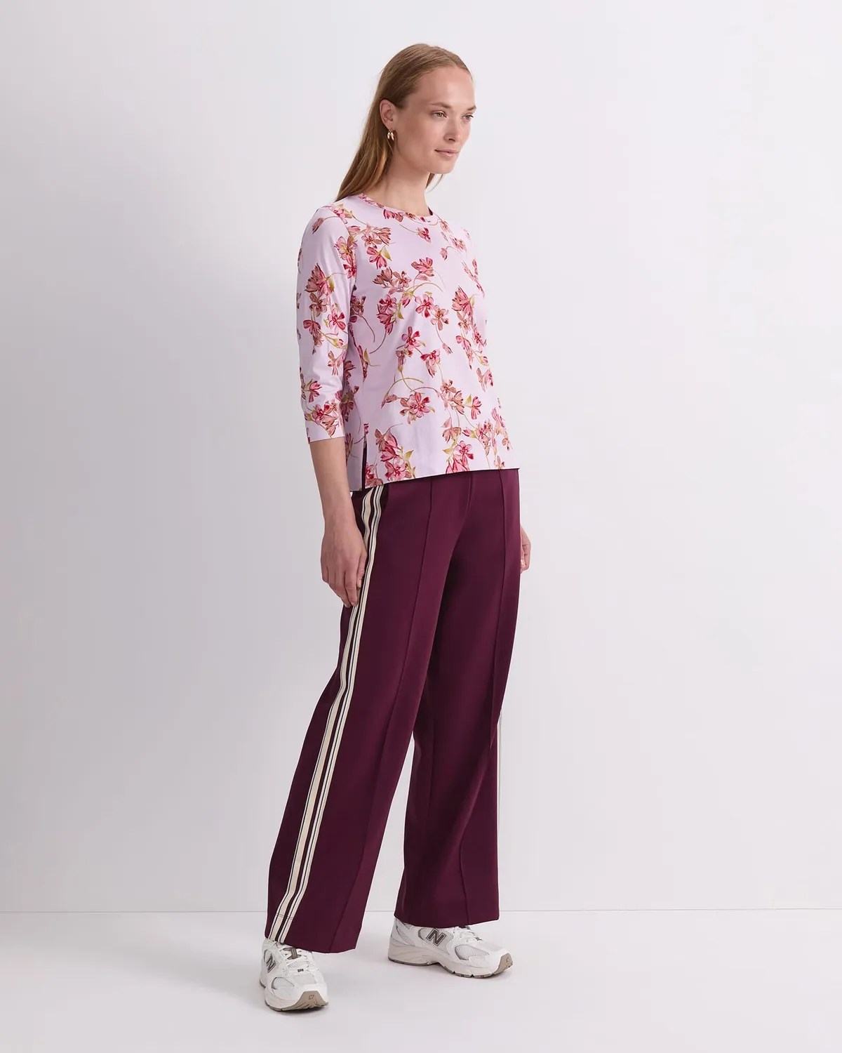 Sportscraft Floral Mercerised Tee maglietta donna