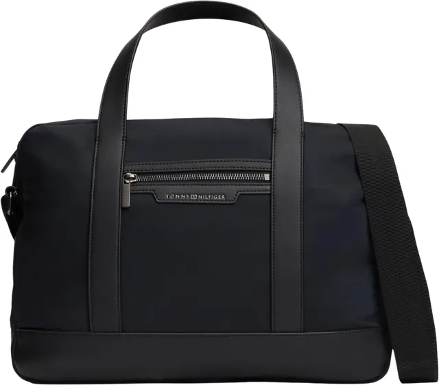Tommy Hilfiger Nylon AM0AM14855 messenger uomo nera