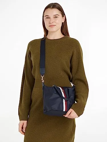 Tommy Hilfiger Poppy borsa tracolla donna media blu