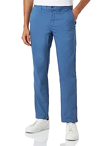 Tommy Hilfiger Cotton Chinos pantaloni Blue Coast 33W/28L cotone