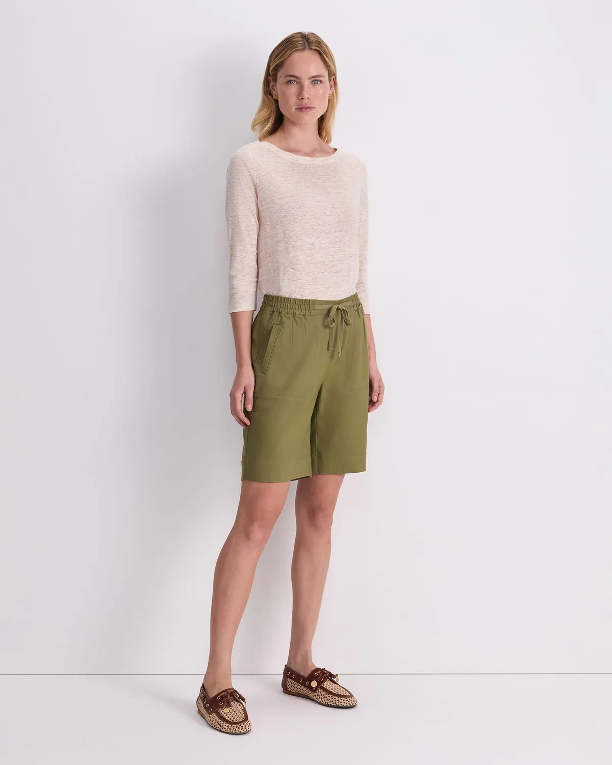Sportscraft Rosa Linen Short pantaloncini donna misto lino