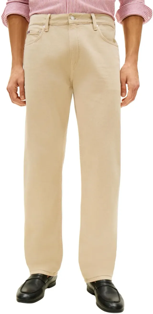 Tommy Hilfiger Jeans Dritti Uomo Taglio Regular Blu