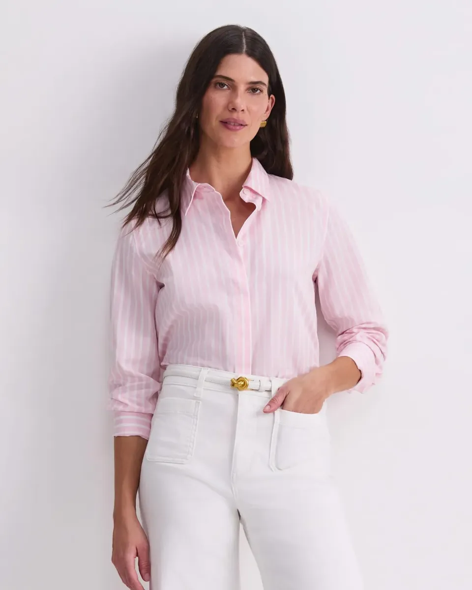 Sportscraft Hannah Stripe camicia donna cotone seta