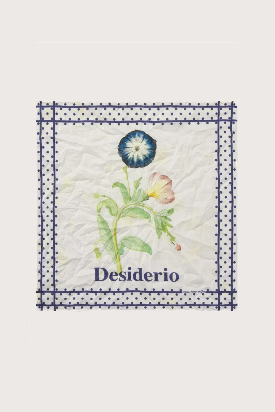 Massimo Alba Hanky1 fazzoletto tempesta cotone 45x45