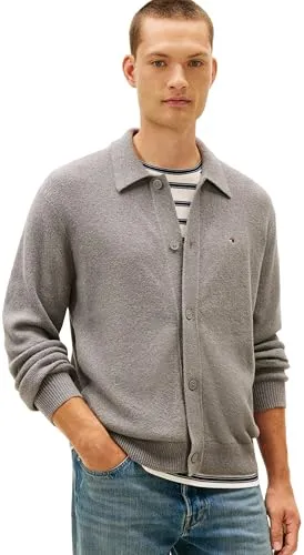 Tommy Hilfiger Textured Polo MW0MW41546 cardigan unisex L