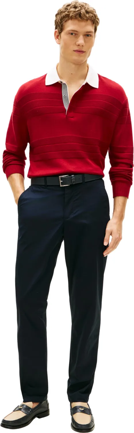 Tommy Hilfiger Denton MW0MW42299 chino uomo blu Desert Sky