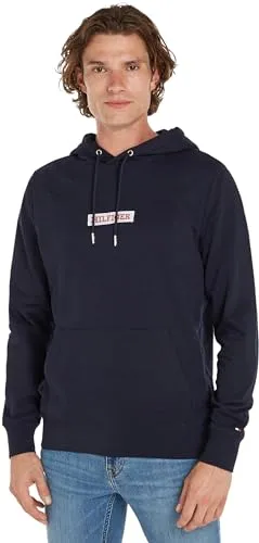 Tommy Hilfiger Flag Outline MW0MW25600 felpa con cappuccio S beige
