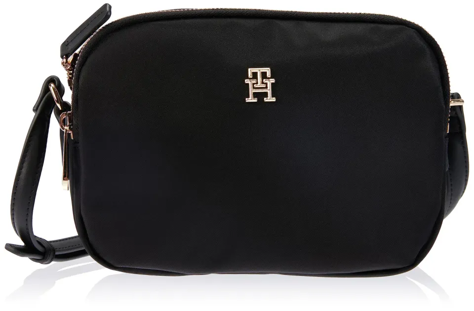 Tommy Poppy Crossover Borsa a Tracolla Donna Nero