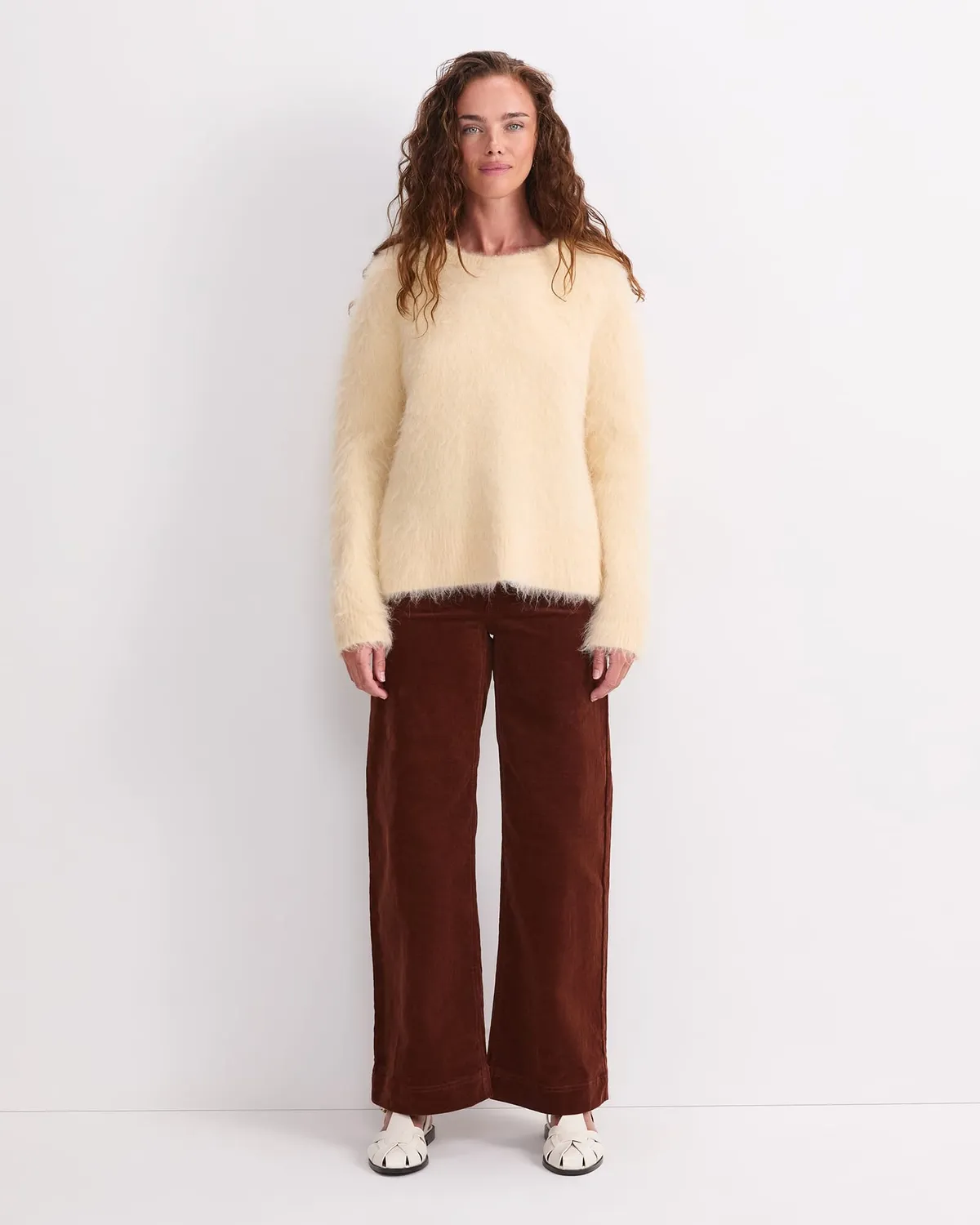 Sportscraft Alpaca Blend maglione alpaca donna scollo tondo
