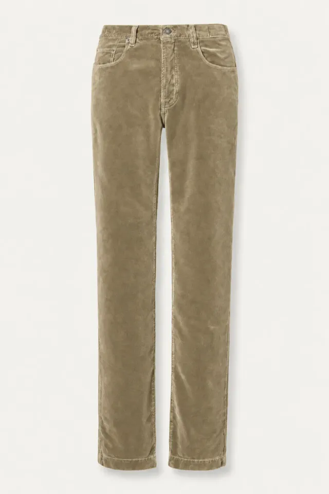 Massimo Alba Alunga pantaloni vellutino cotone Fossil