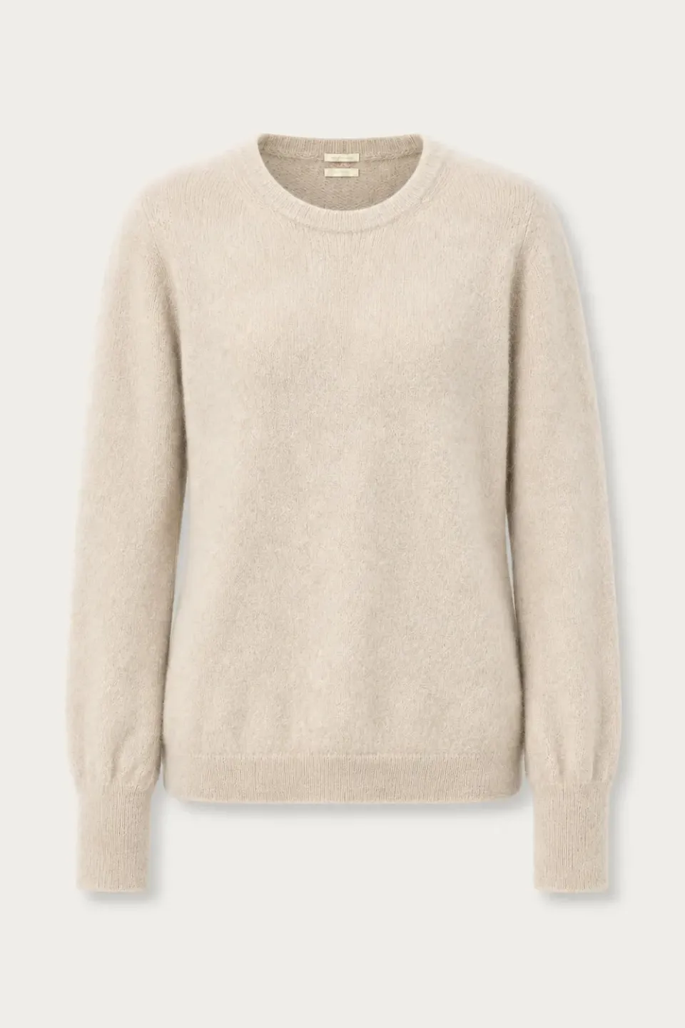 Massimo Alba Amalia girocollo cashmere magnolia