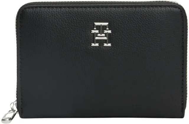 Tommy Hilfiger Essential portafoglio piccolo donna nero