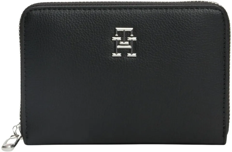 Tommy Hilfiger Essential portafoglio piccolo donna nero