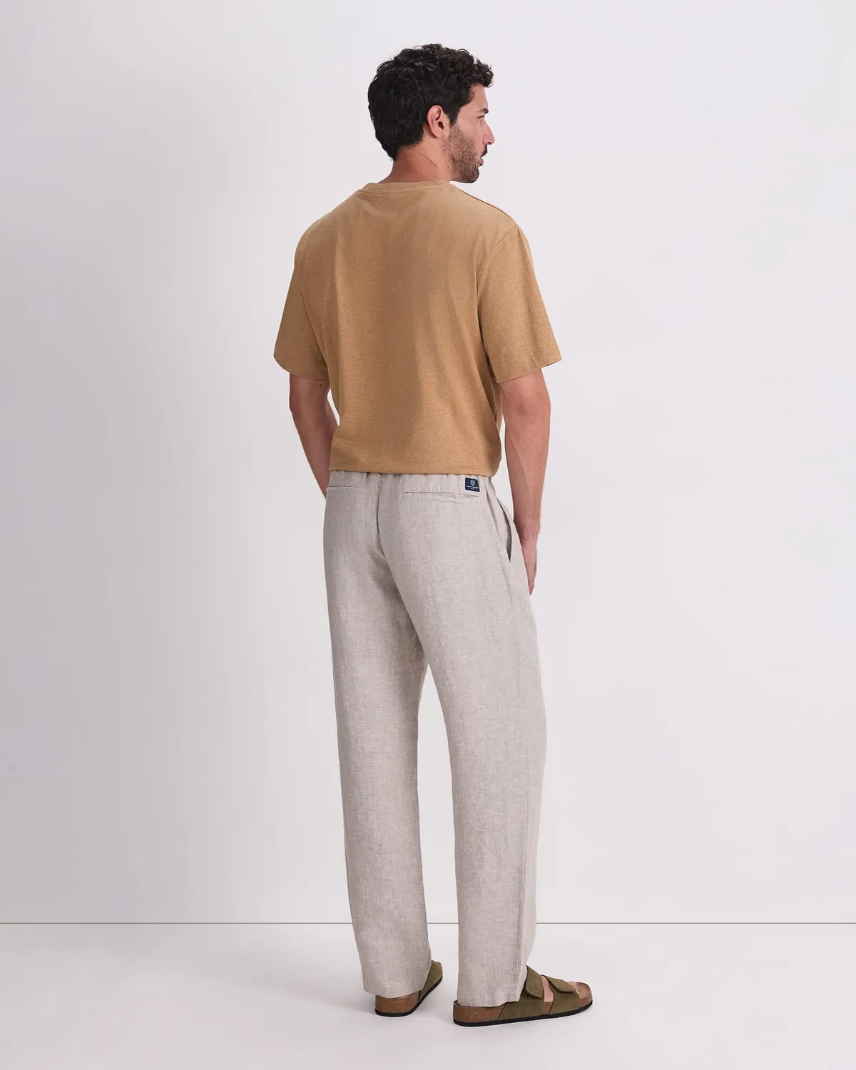 Sportscraft Caffery pantalone lino tinta in filo