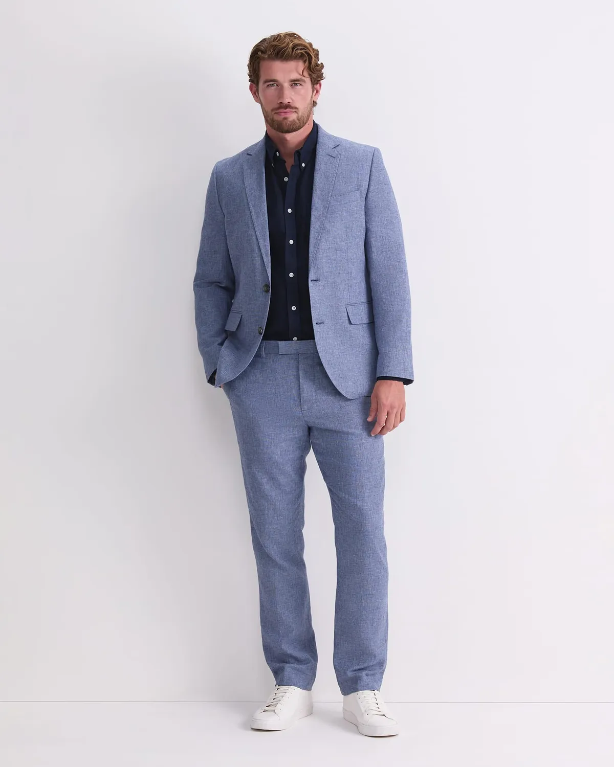 Sportscraft Ridley Linen Blend giacca uomo lino e cotone