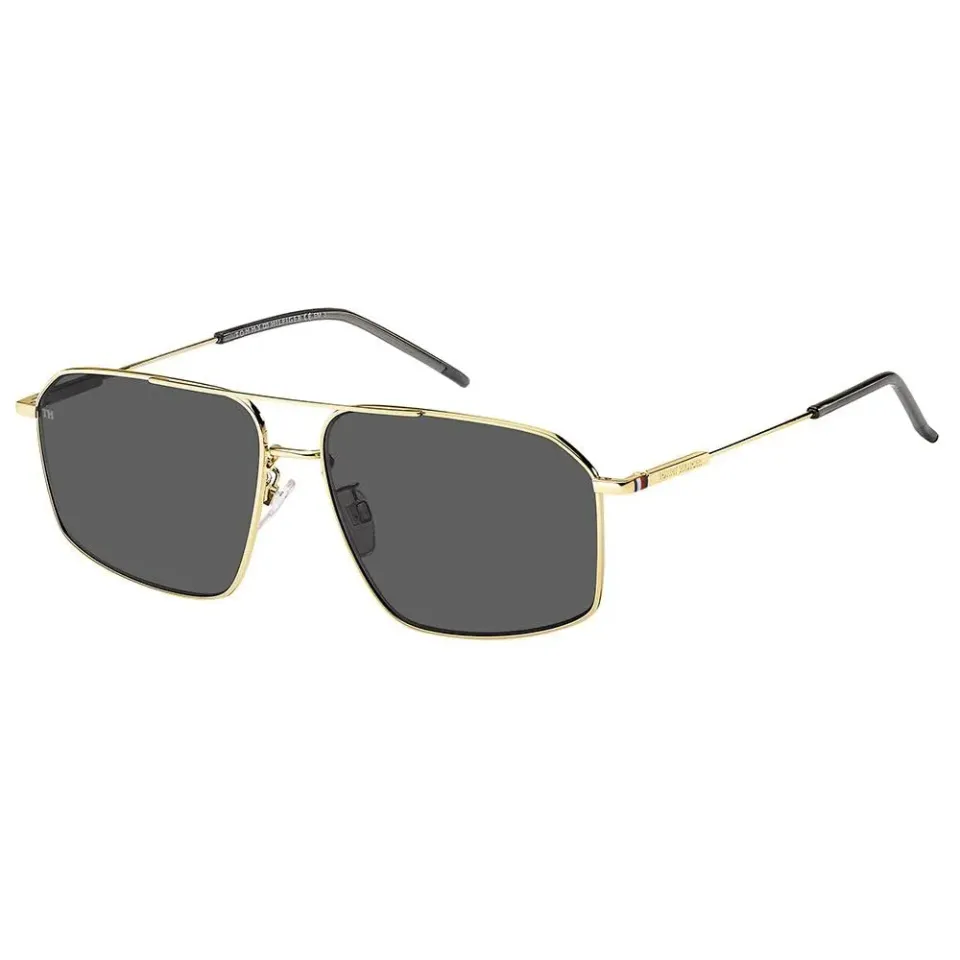 Tommy Hilfiger occhiali da sole uomo geometrici metallo